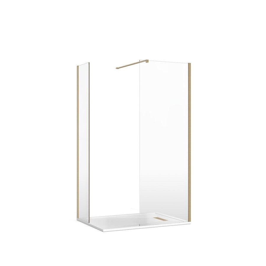 Gallery 8 Corner with End Panel (Wall Bracing Bar)