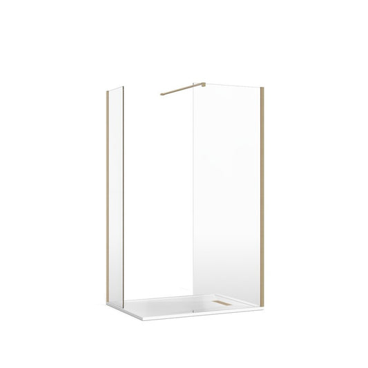 Gallery 8 Corner with End Panel (Wall Bracing Bar)