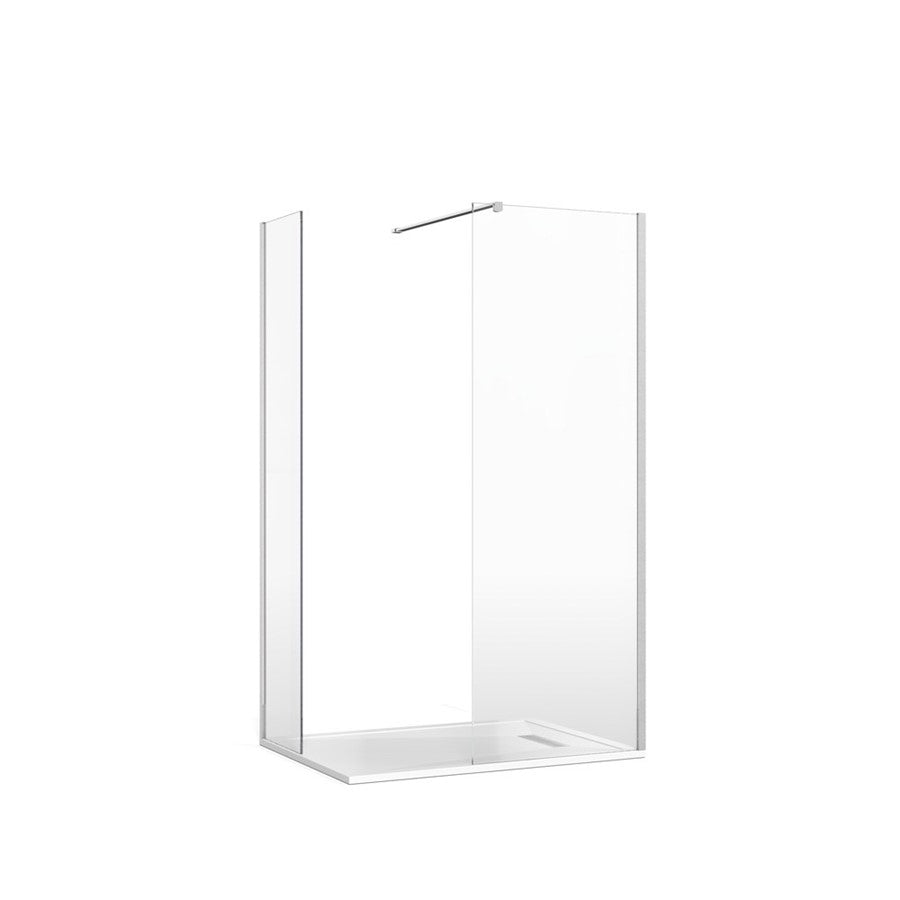 Gallery 8 Corner with End Panel (Wall Bracing Bar)