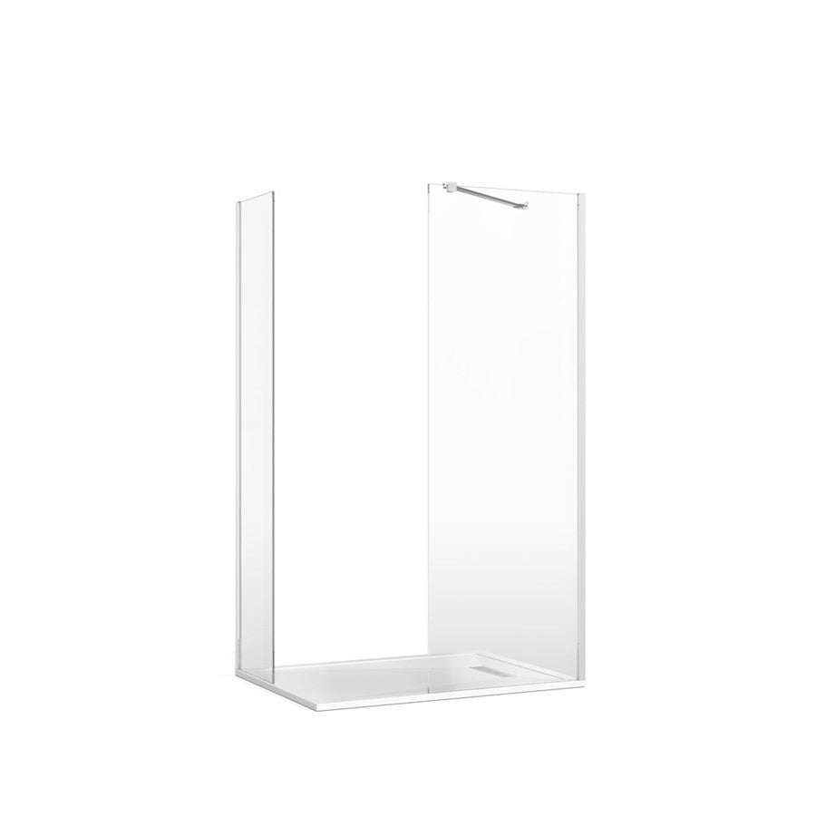 Gallery 8 Corner with End Panel (Angled Bracing Bar)