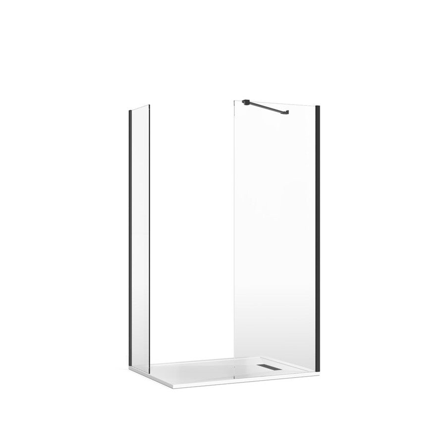 Gallery 8 Corner with End Panel (Angled Bracing Bar)