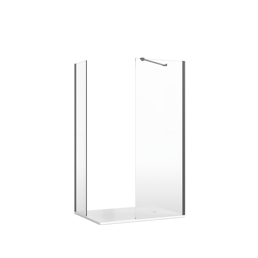 Gallery 8 Corner with End Panel (Angled Bracing Bar)