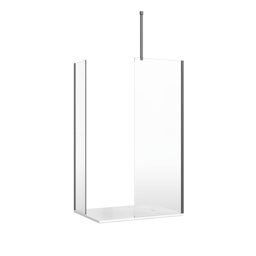 Gallery 8 Corner with End Panel (Ceiling Bracing Bar)