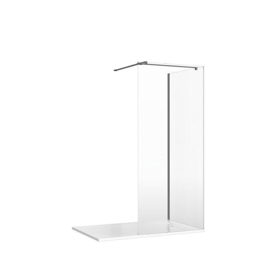 Gallery 10 Glass Corner - Brushed Brass