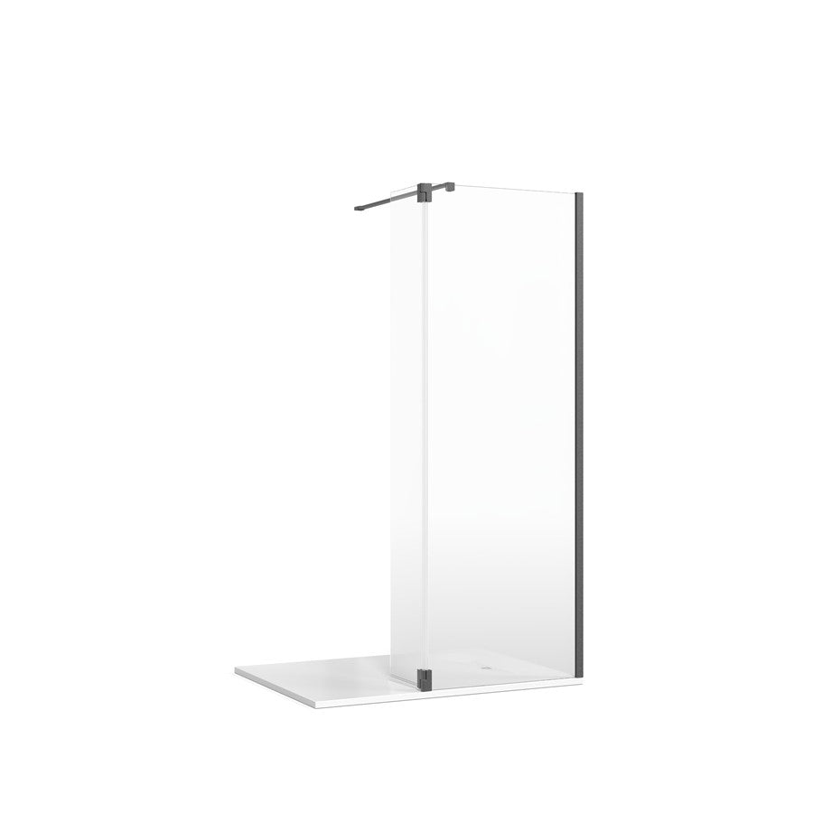 Gallery 10 Recess with Hinged Deflector - Polished Stainless Steel