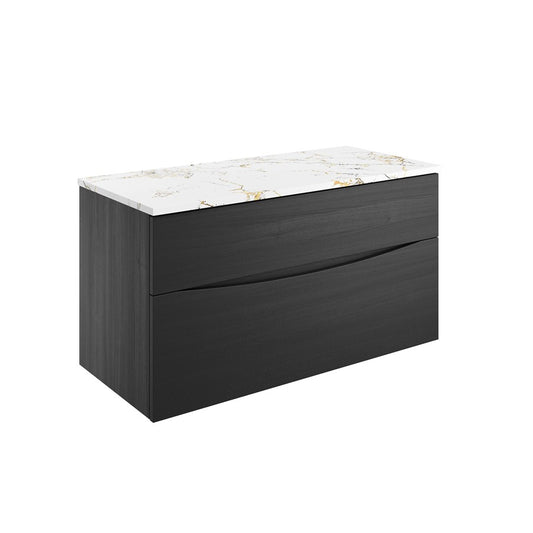 Glide II 1000 Unit with Gold Vein Estatuario Worktop