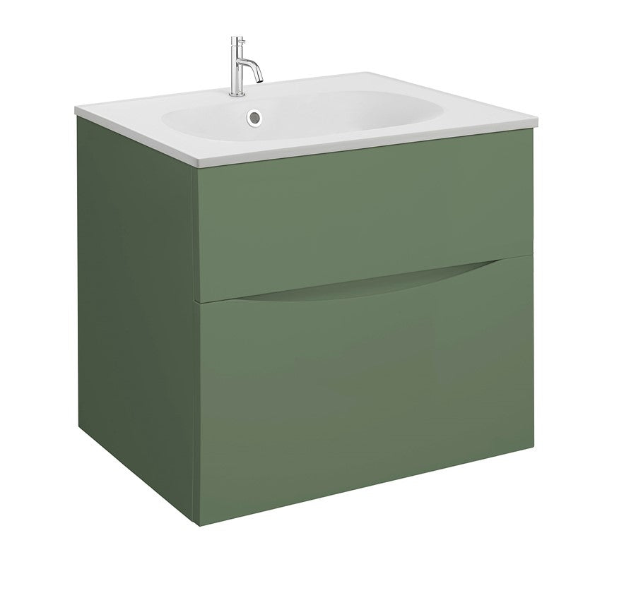 Glide II 600 Unit with Matt White Basin