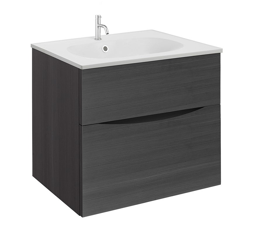 Glide II 600 Unit with Matt White Basin