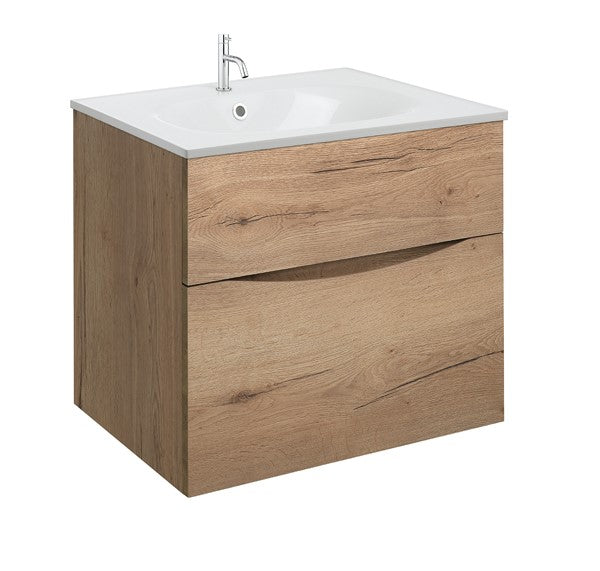Glide II 600 Unit with White Gloss Cast Mineral Marble Basin 