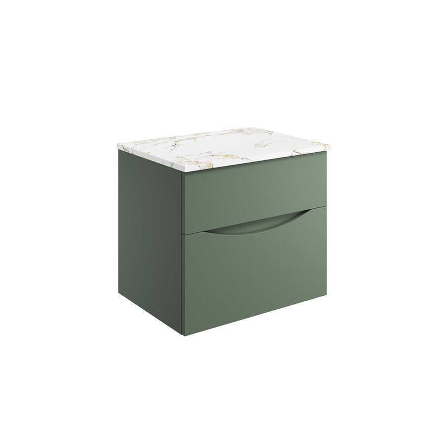 Glide II 600 Unit with Gold Vein Estatuario Worktop