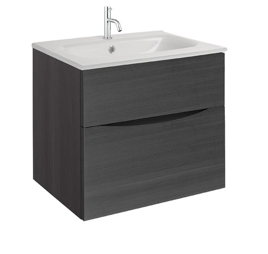 Glide II 600 Unit with Ice White Glass Basin