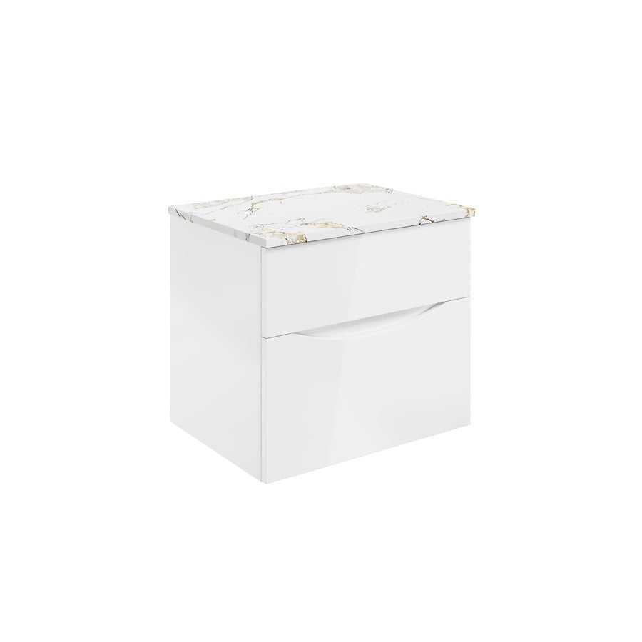 Glide II 600 Unit with Gold Vein Estatuario Worktop