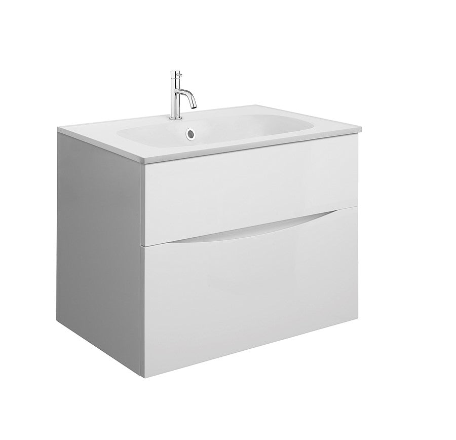 Glide II 700 Unit with Matt White Basin