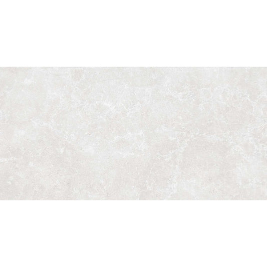 Houston Matt White Porcelain Tile 1200x600mm