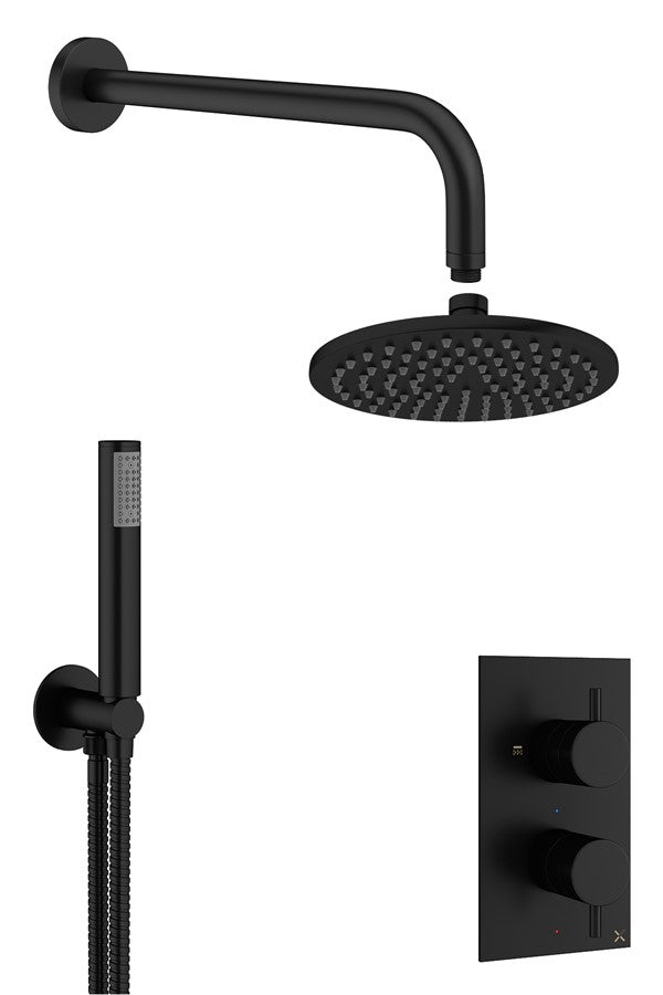 MPRO 2 Outlet 2 Handle Shower Bundle