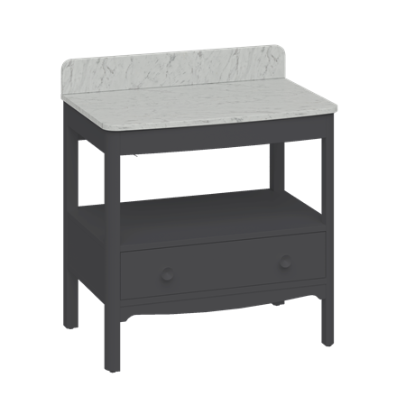 Guild 850 Furniture Unit with Carrara Worktop