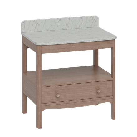 Guild 850 Furniture Unit with Carrara Worktop