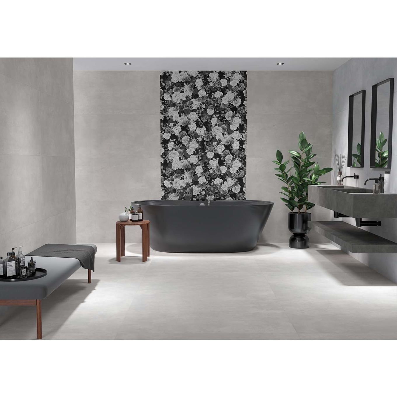 Bonito Romantic Matt Porcelain Tile 1200x600mm