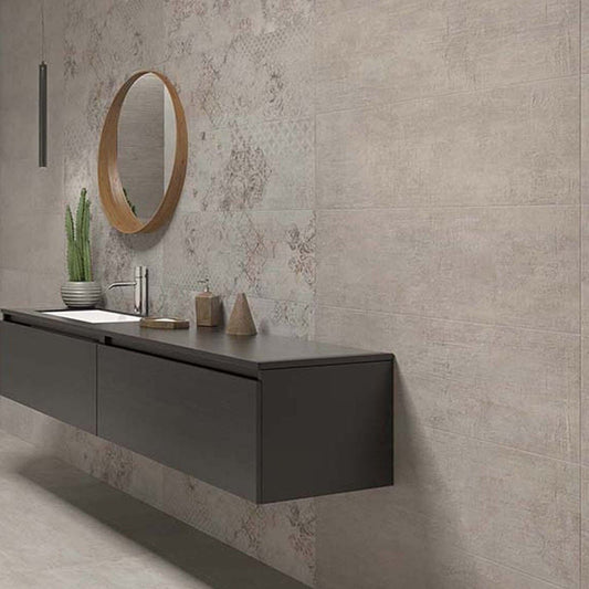 Peddle Topo Decor Matt Ceramic Tile 315x1000mm