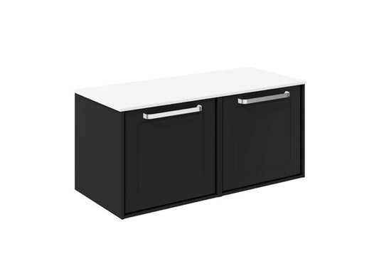 Infinity 1000 Framed Unit with Polar White Worktop