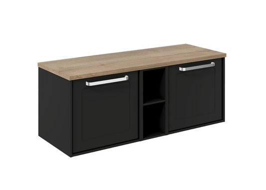 Infinity 1200 Framed Unit with Windsor Oak Worktop