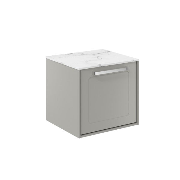 Infinity 500 Framed Unit with Carrara Marble Worktop