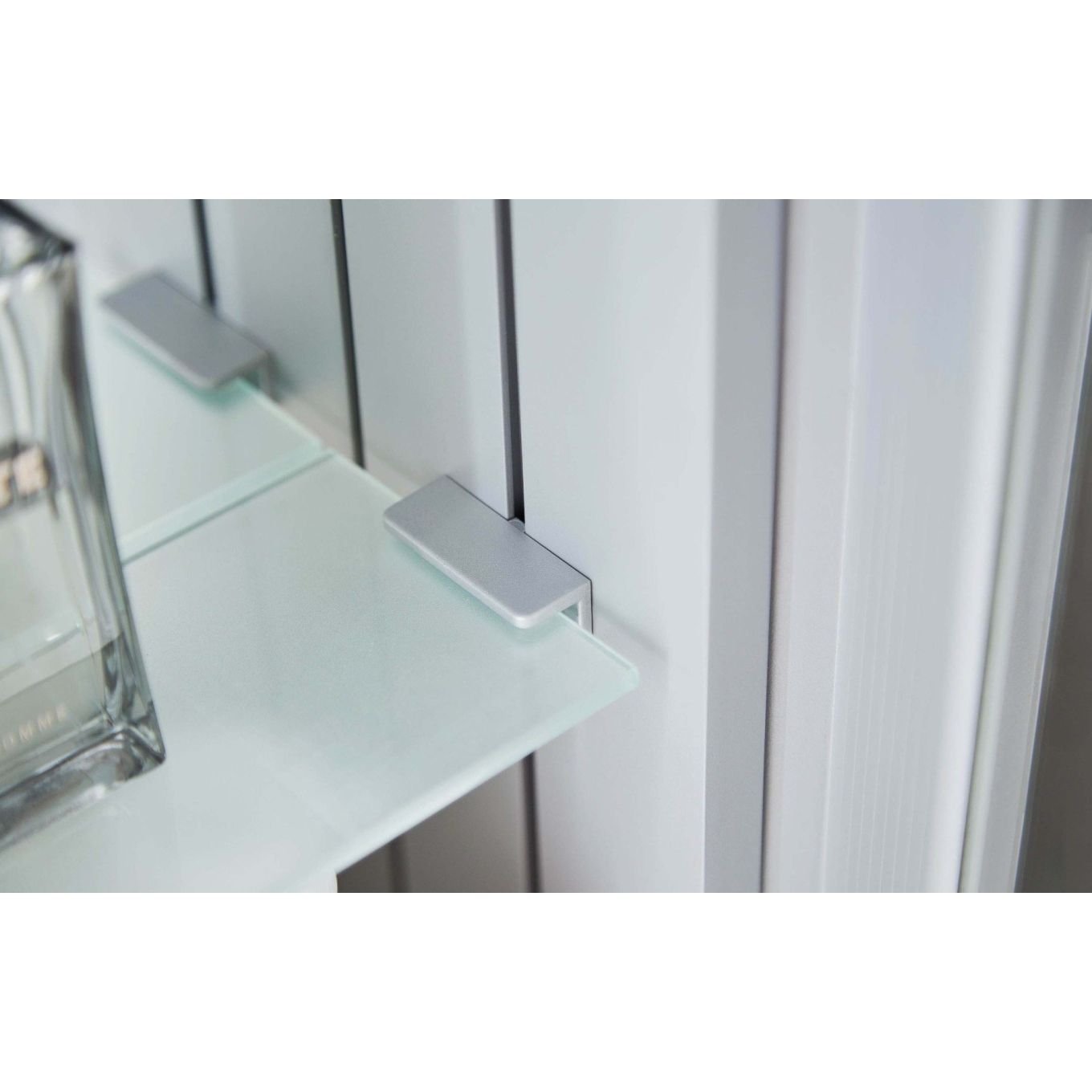 Lapis LED Mirrored Wall Double Cabinet 800x700mm