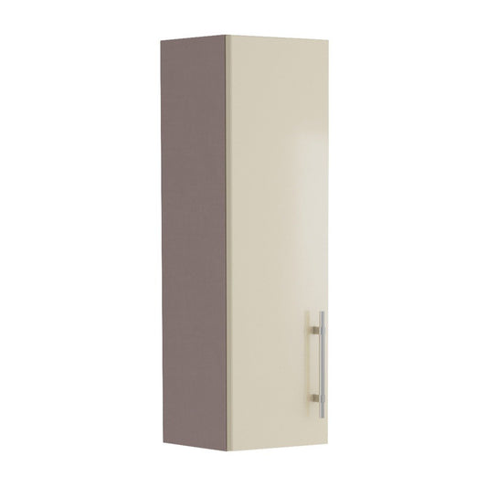 Surrey Mussel Gloss Single Door Fitted Furniture Cabinet 200mm
