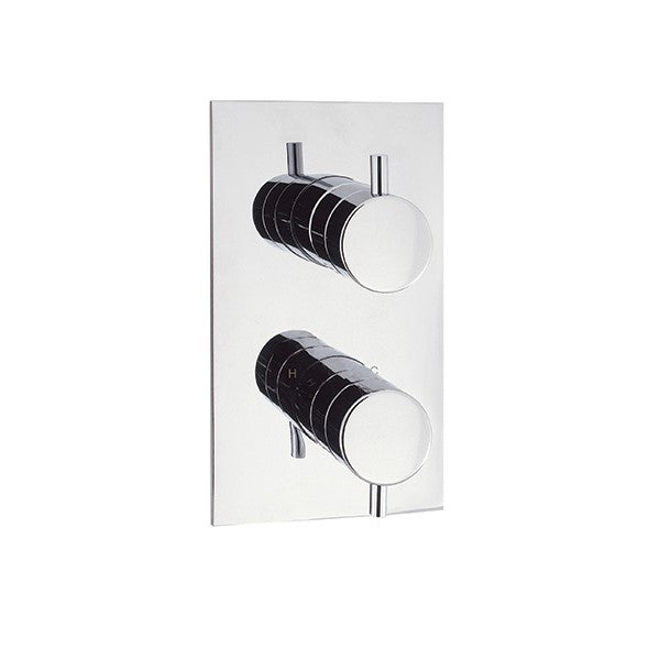 Kai Lever 1 Outlet 2 Handle Concealed Thermostatic Shower Valve