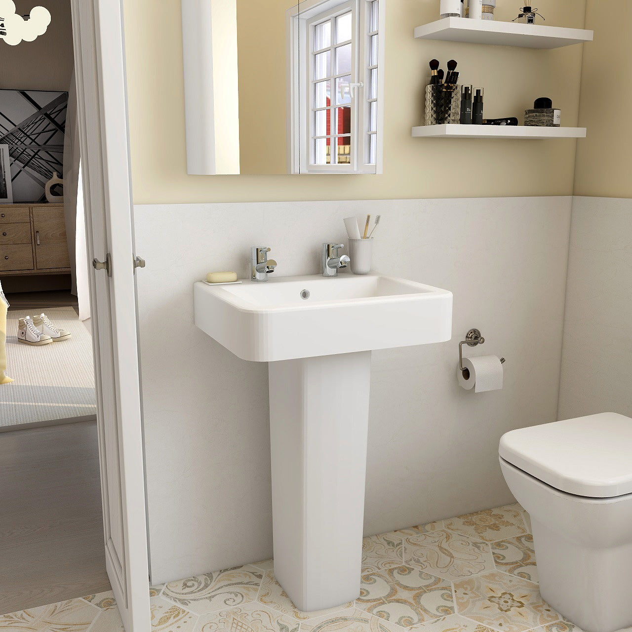 Suburb Full pedestal