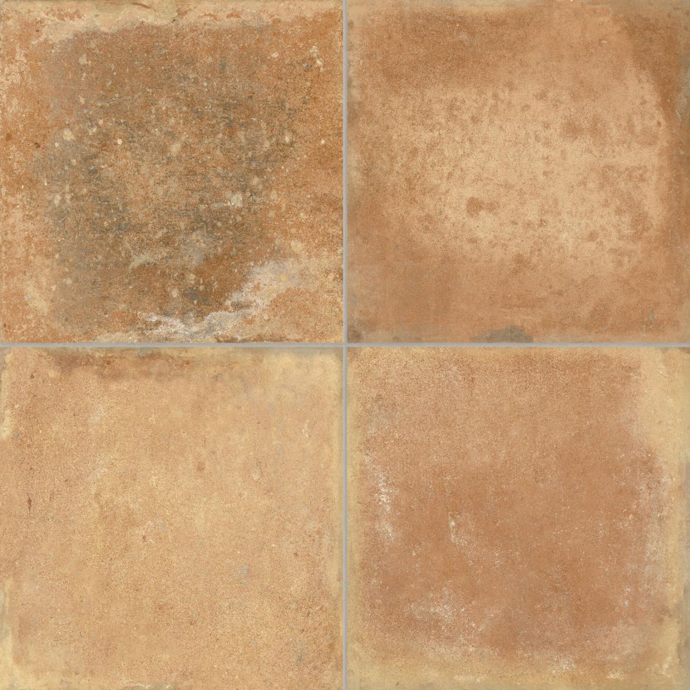 Natura Matt Porcelain Terracotta Tile 452x452mm