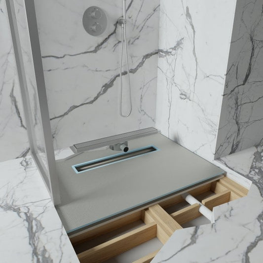 ELEGANT HAVEN -Linear Wet room tray kit