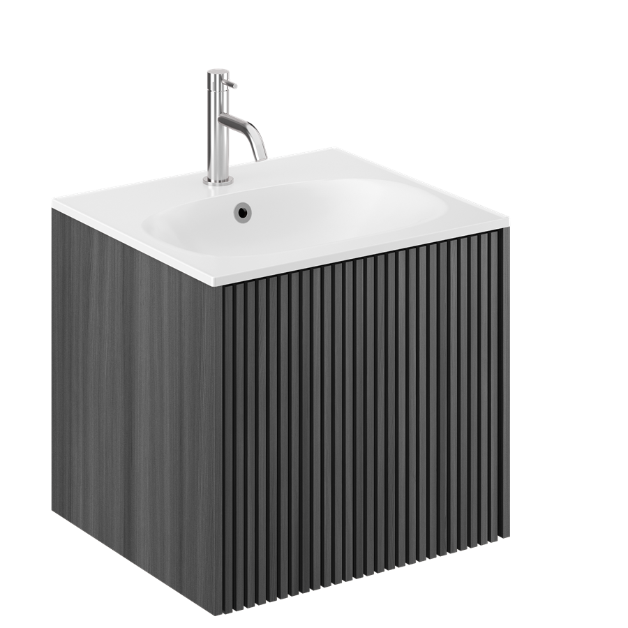 Limit 500 Single Drawer Unit with Cast Mineral Marble Basin