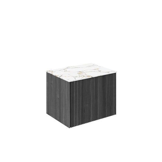 Limit 600 Single Drawer Unit with Gold Vein Estatuario Worktop
