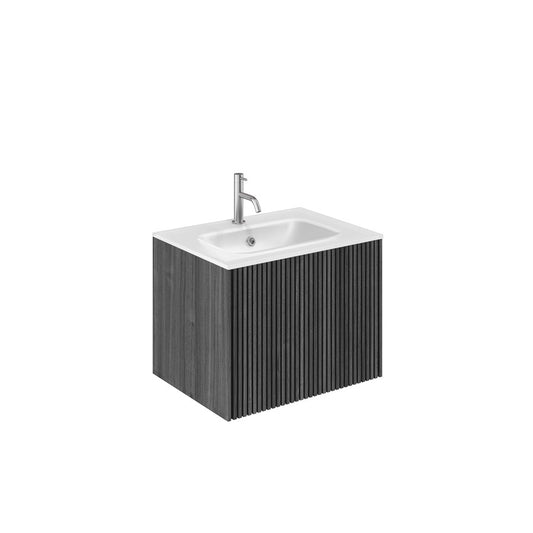 Limit 600 Single Drawer Unit with Ice White Basin
