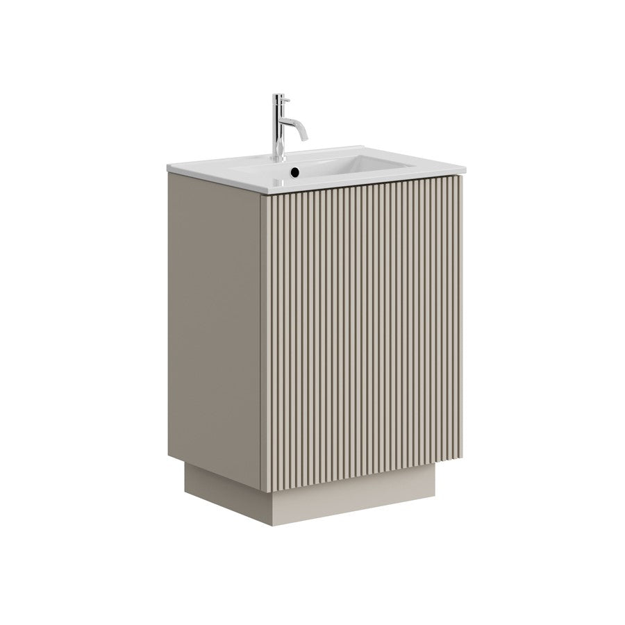 Limit 600mm Floorstanding Door Unit with Ceramic Basin