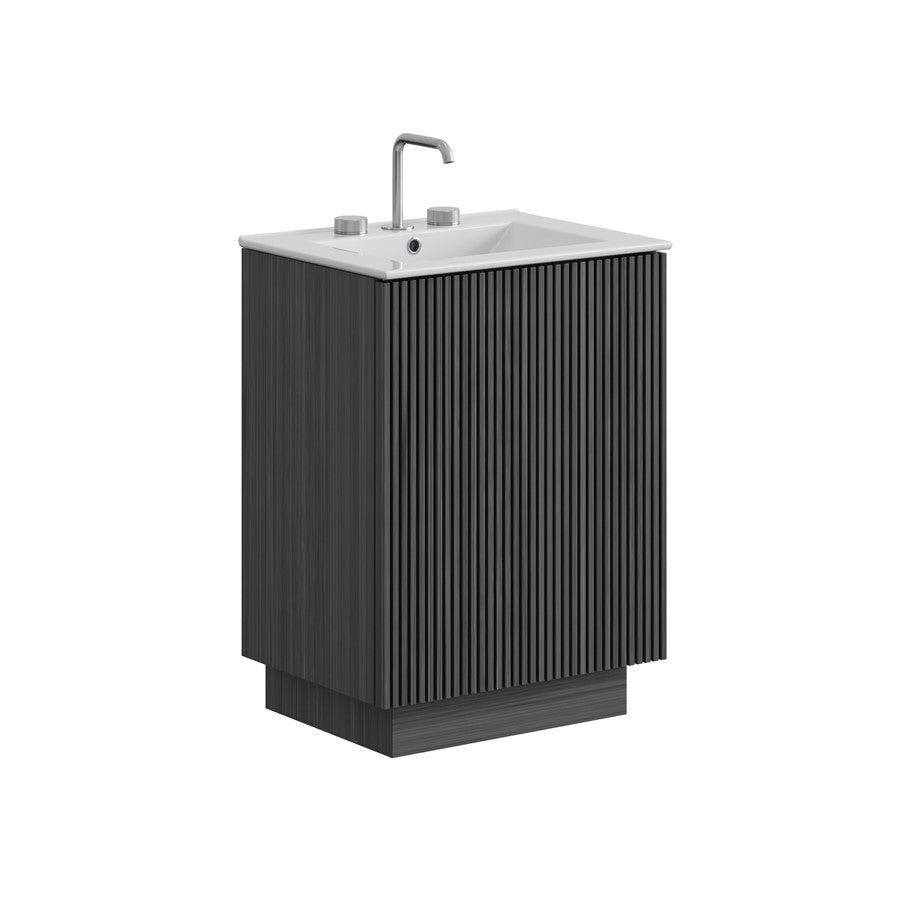 Limit 600mm Floorstanding Door Unit with Ceramic Basin