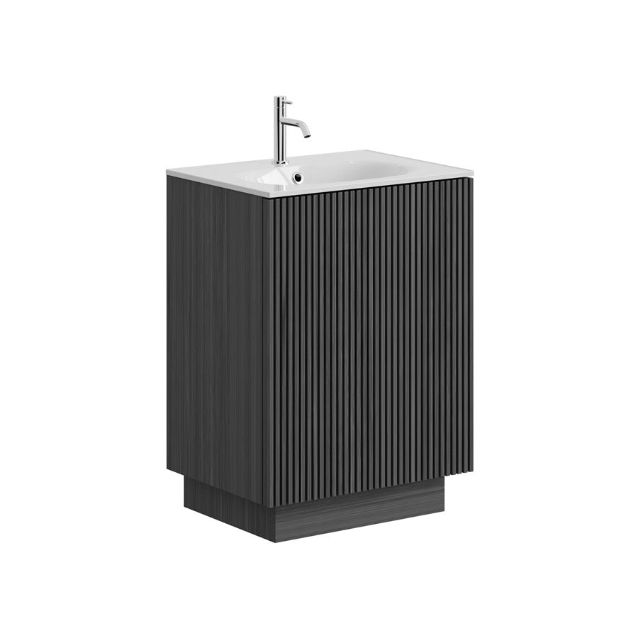 Limit 600mm Floorstanding Door Unit with Cast Mineral Marble Basin