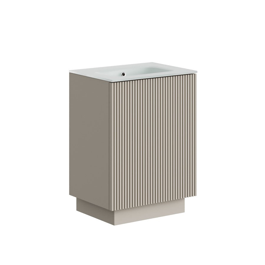 Limit 600mm Floorstanding Door Unit with Glass Basin