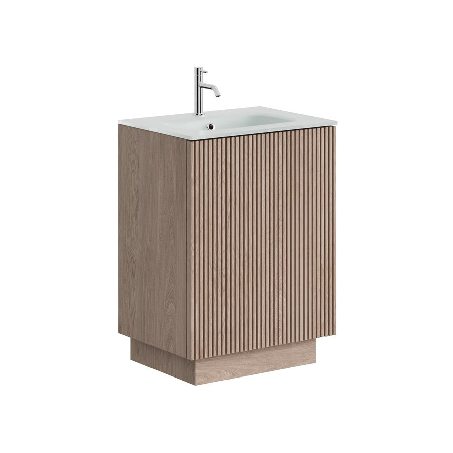 Limit 600mm Floorstanding Door Unit with Glass Basin