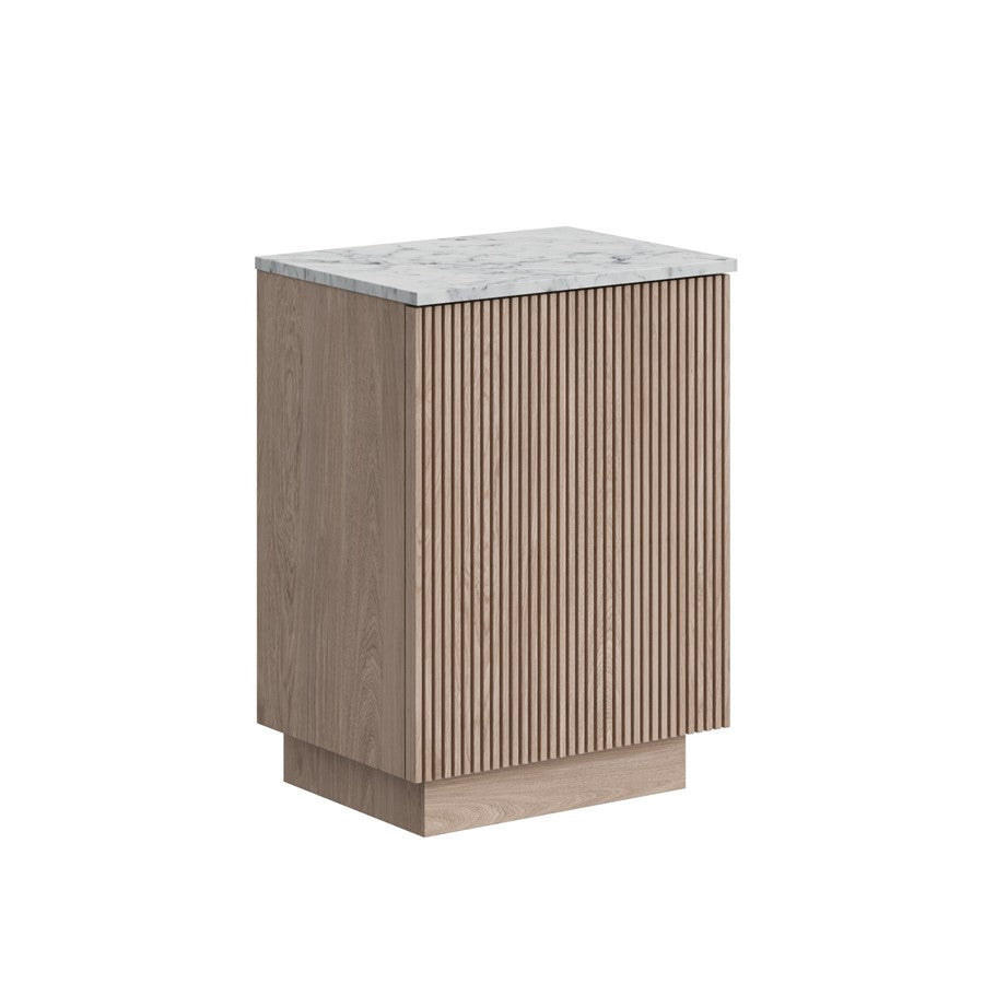 Limit 600mm Floorstanding Door Unit with Carrara Marble Worktop