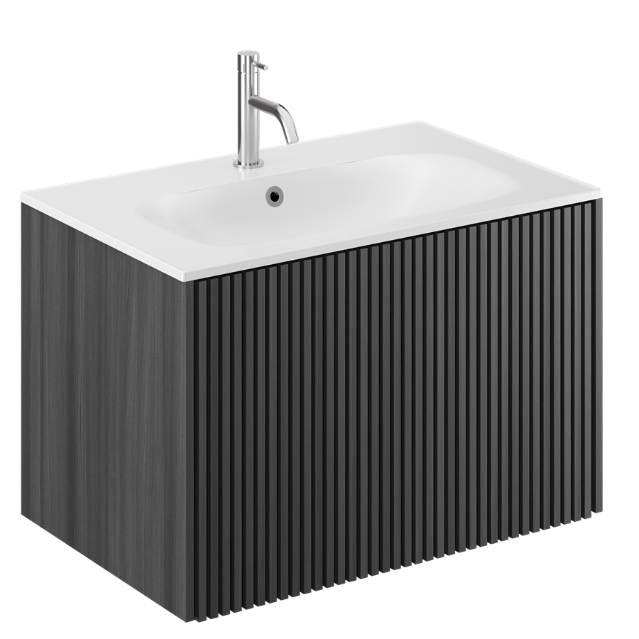 Limit 700 Single Drawer Unit with Cast Mineral Marble Basin