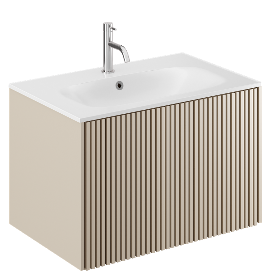 Limit 700 Single Drawer Unit with Cast Mineral Marble Basin