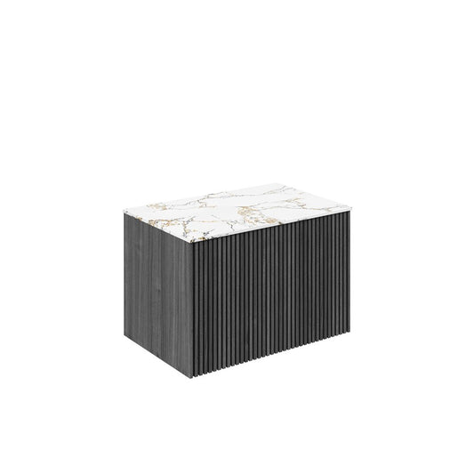 Limit 700 Single Drawer Unit with Gold Vein Estatuario Worktop