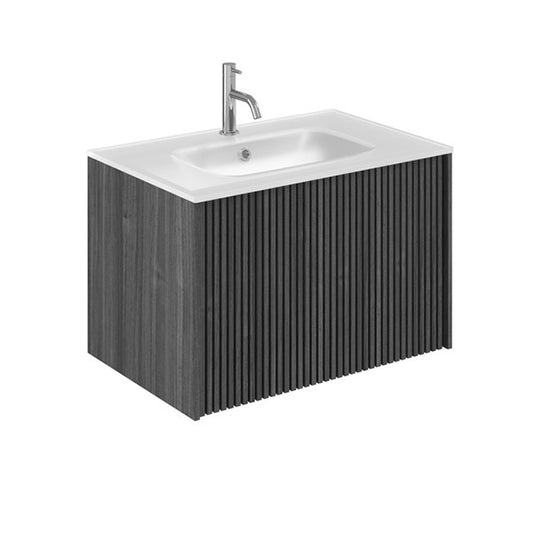Limit 700 Single Drawer Unit with Ice White Basin