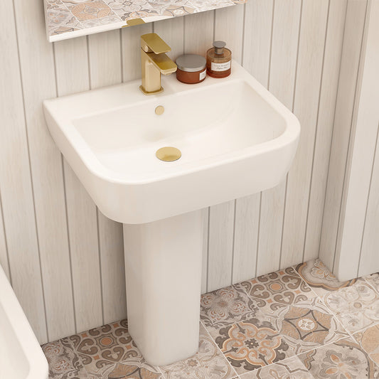 Essence 560mm basin with one tap hole