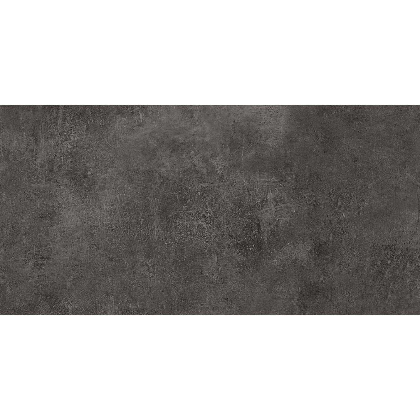 Aria Black Rectified Porcelain Tile 600x1200mm