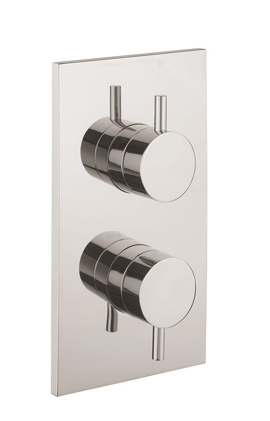 Fusion 1 Outlet 2 Handle Concealed Thermostatic Shower