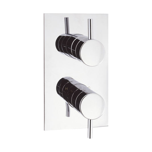 Fusion 2 Outlet 2 Handle Concealed Thermostatic Shower