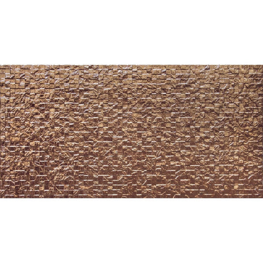 Glimmer Copper Porcelain Tile 333x650mm